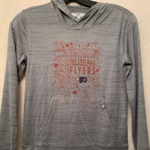New Girls Philadelphia Flyers Hoodie S 6/7 NHL